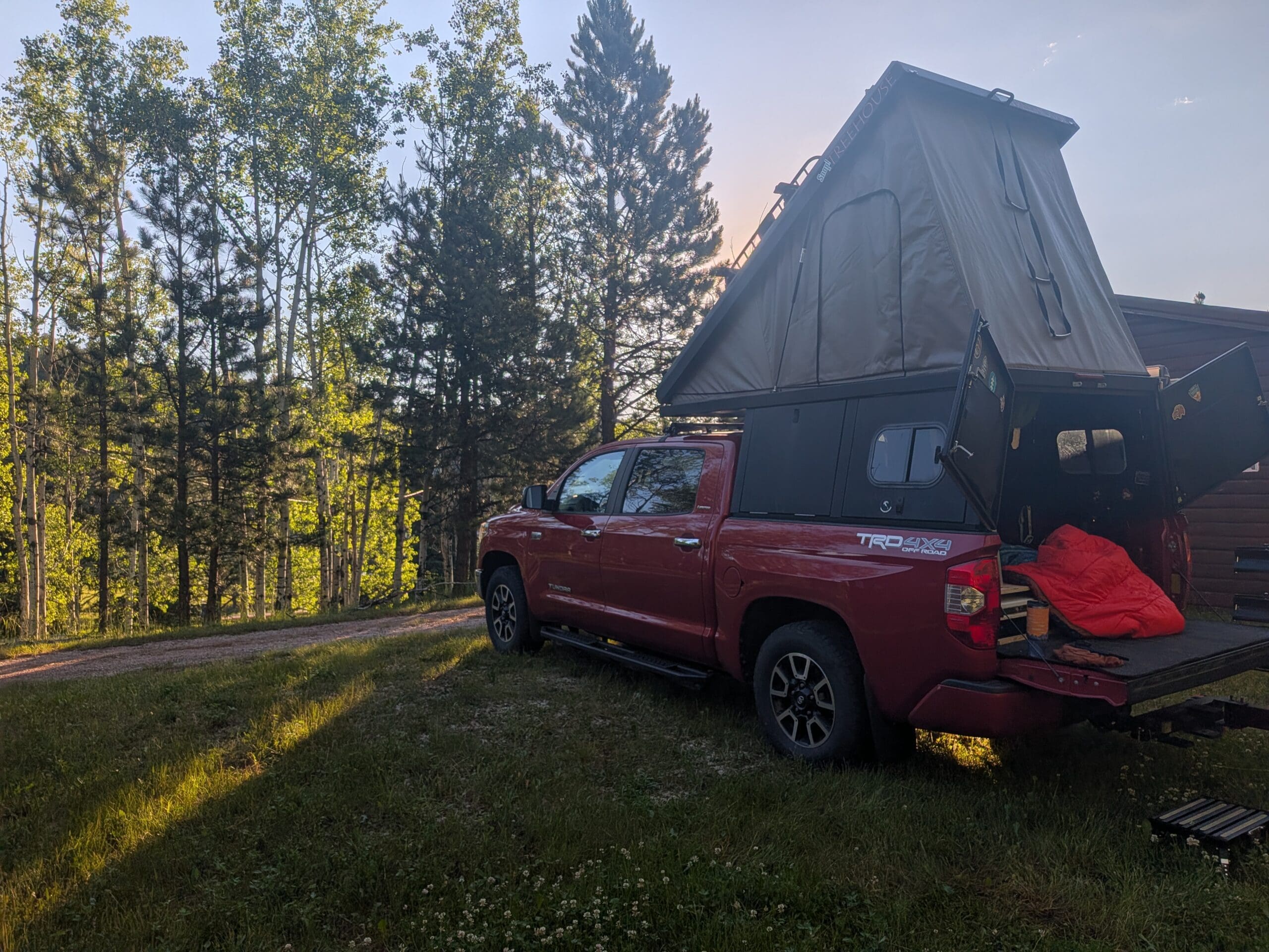 Custom pop top camper