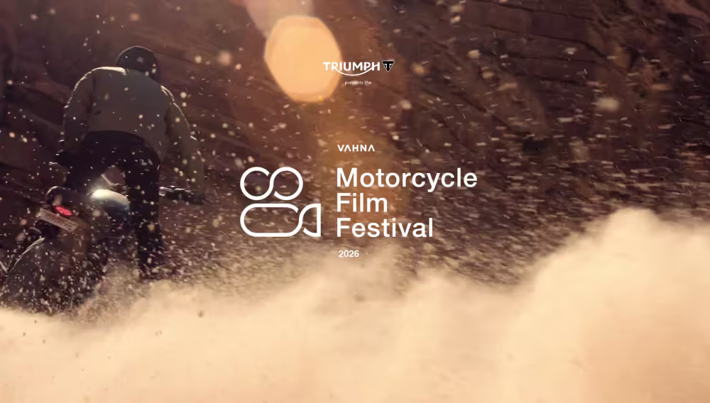 Vahna Motorcycle Film Festival Returns in 2026 | Presented by Triumph
