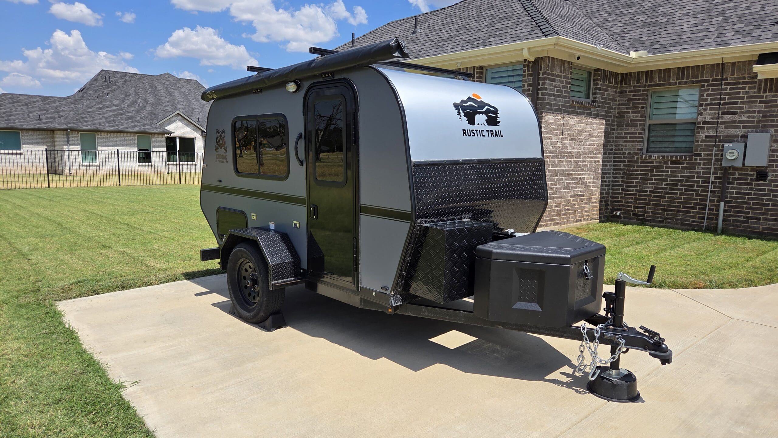 Rustic Trail Kodiak teardrop camper