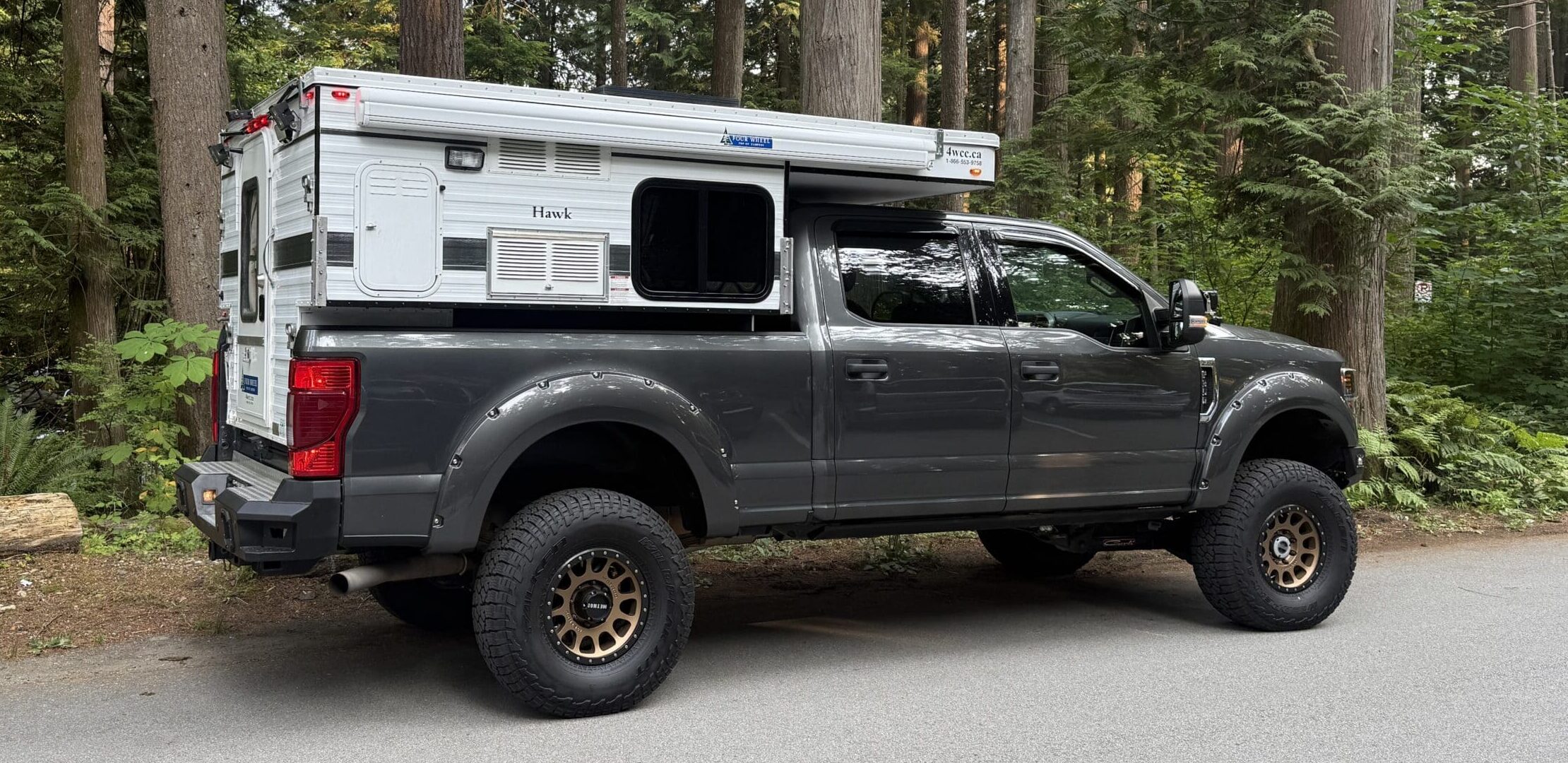Ford F-350 Four Wheel Camper