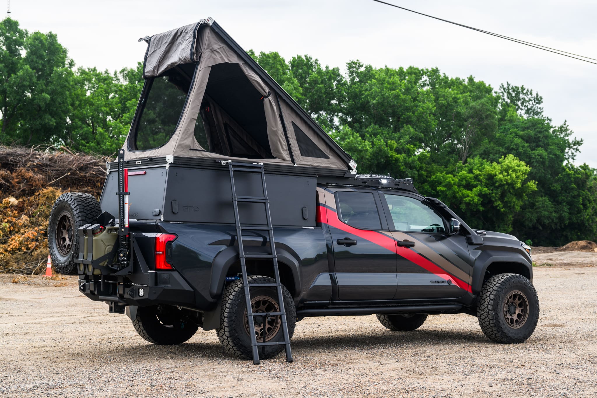 Toyota Tacoma Trailhunter overland camper