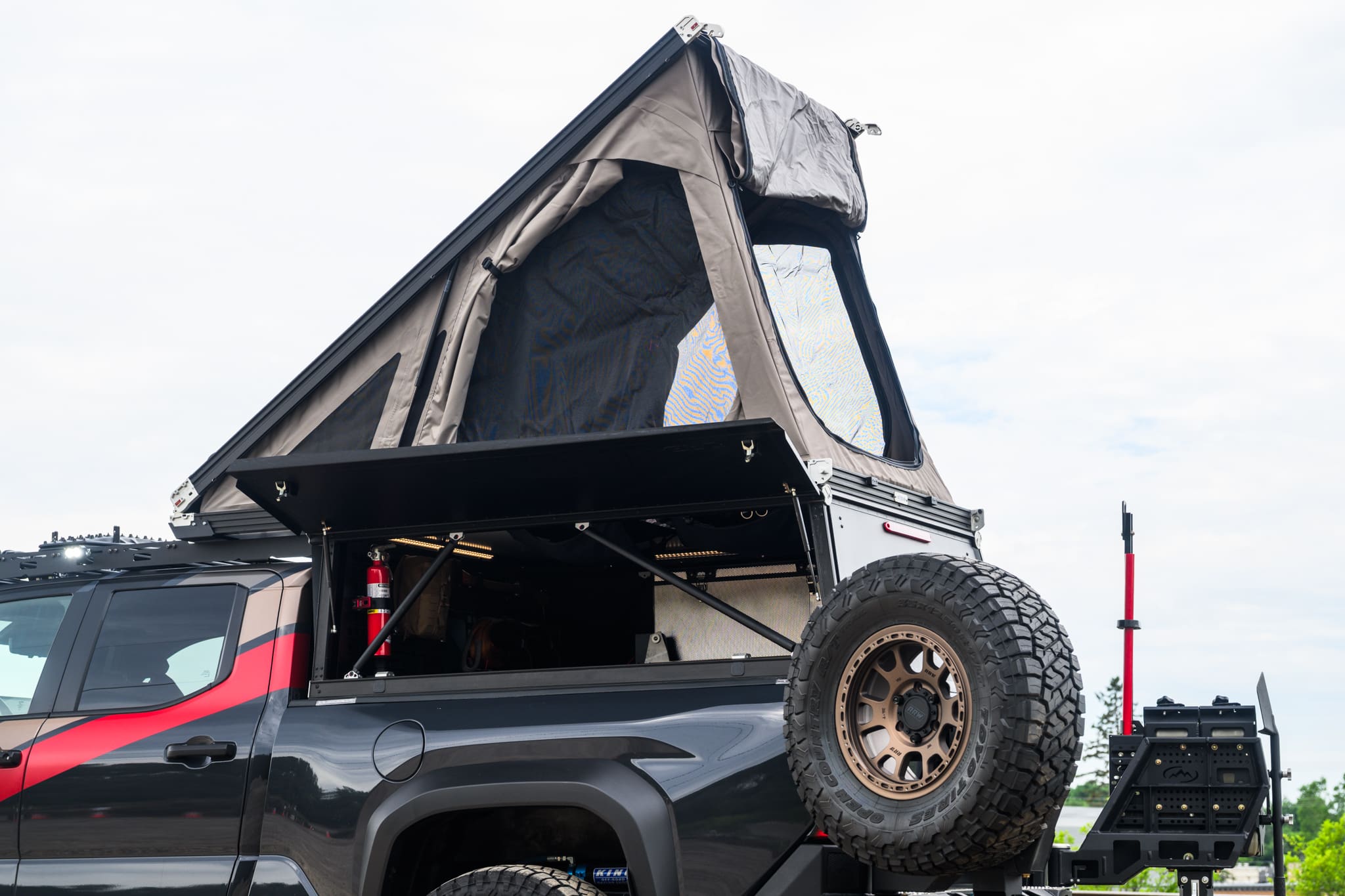 Toyota Tacoma Trailhunter overland camper